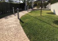 REF 10169 Los Arenales del Sol stamped concrete path