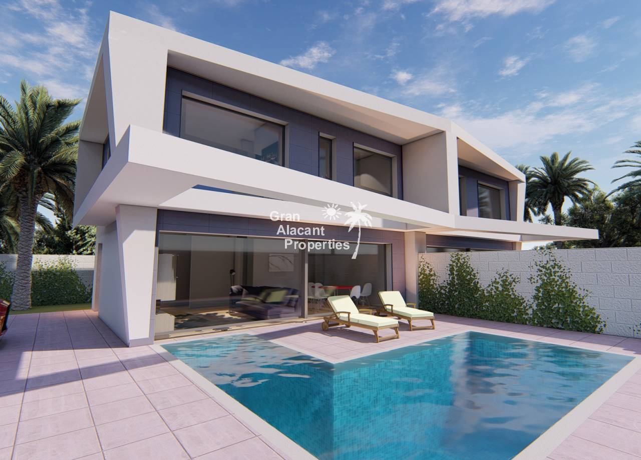 Chalet Semi Adosado - Nueva construcción  - Gran Alacant - 10645