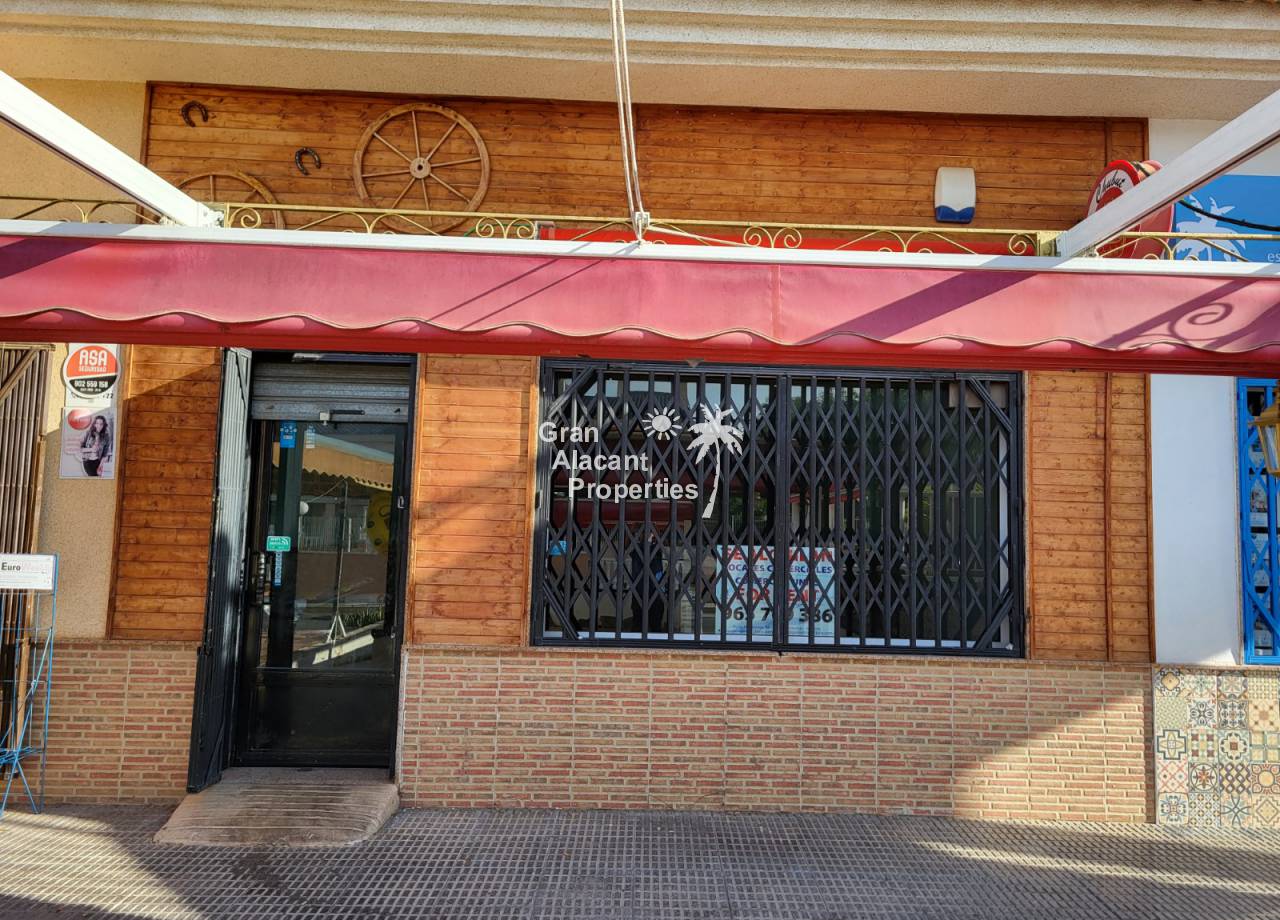 Local Comercial - Alquiler a largo plazo - Gran Alacant - 10588