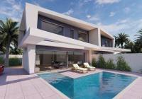 Nueva construcción  - Chalet Semi Adosado - Gran Alacant - Monte y Mar