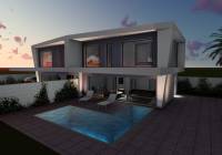 Nueva construcción  - Chalet Semi Adosado - Gran Alacant - Monte y Mar