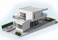 REF 10047 luxury new build villa with garage and pool in Rojales Sky B facade