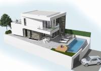 REF 10047 luxury new build villa with garage and pool in Rojales Sky B from above