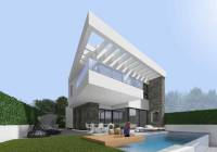 REF 10047 Obra nueva chalets de lujo con piscina y garaje en Rojales Sky B