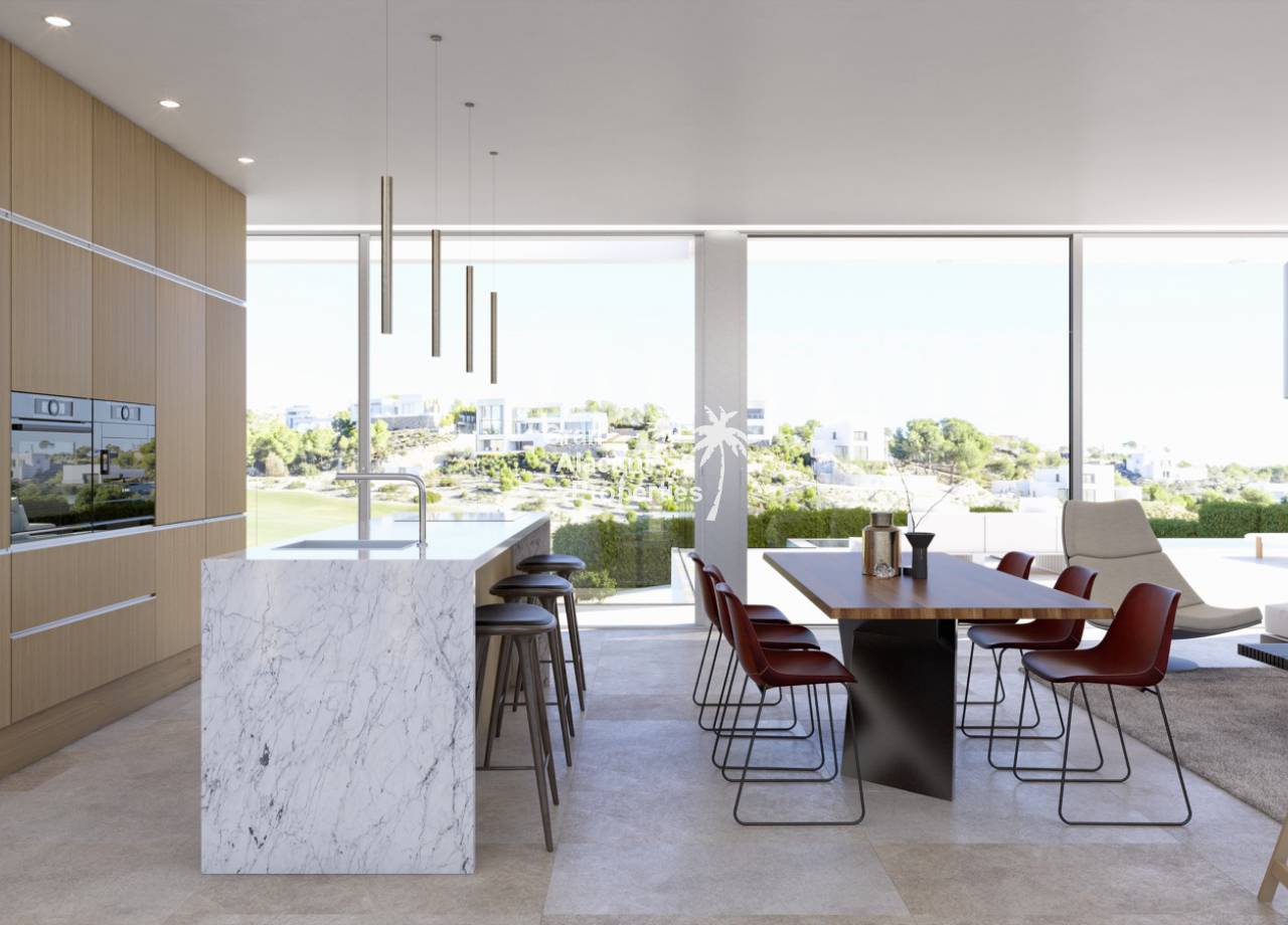 REF 10210 NEW BUILD luxury villa in Las Colinas Golf & Country Club open kitchen