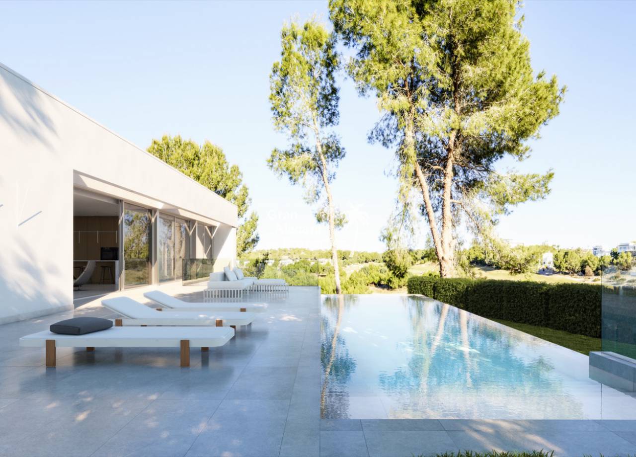 REF 10210 NEW BUILD luxury villa in Las Colinas Golf & Country Club pool