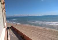 REF 10238 Frontline beach apartment in Los Arenales del Sol view of the beach out front