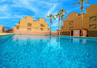 REF 10582 Gran Alacant south-facing 2 bed townhouse with basement communal pool