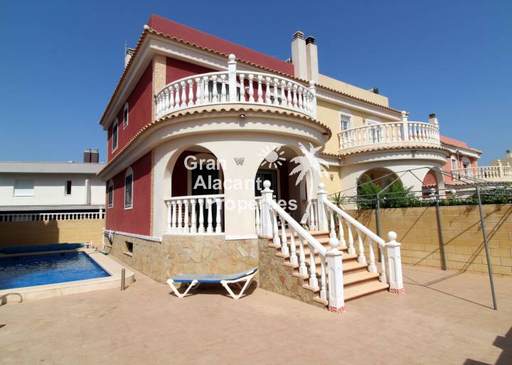 Semi Detached Villa - Sale - Gran Alacant - Monte y Mar